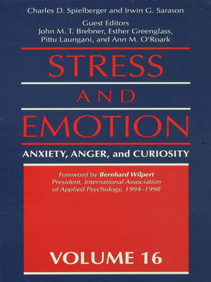 cover image of Stress and Emotion
